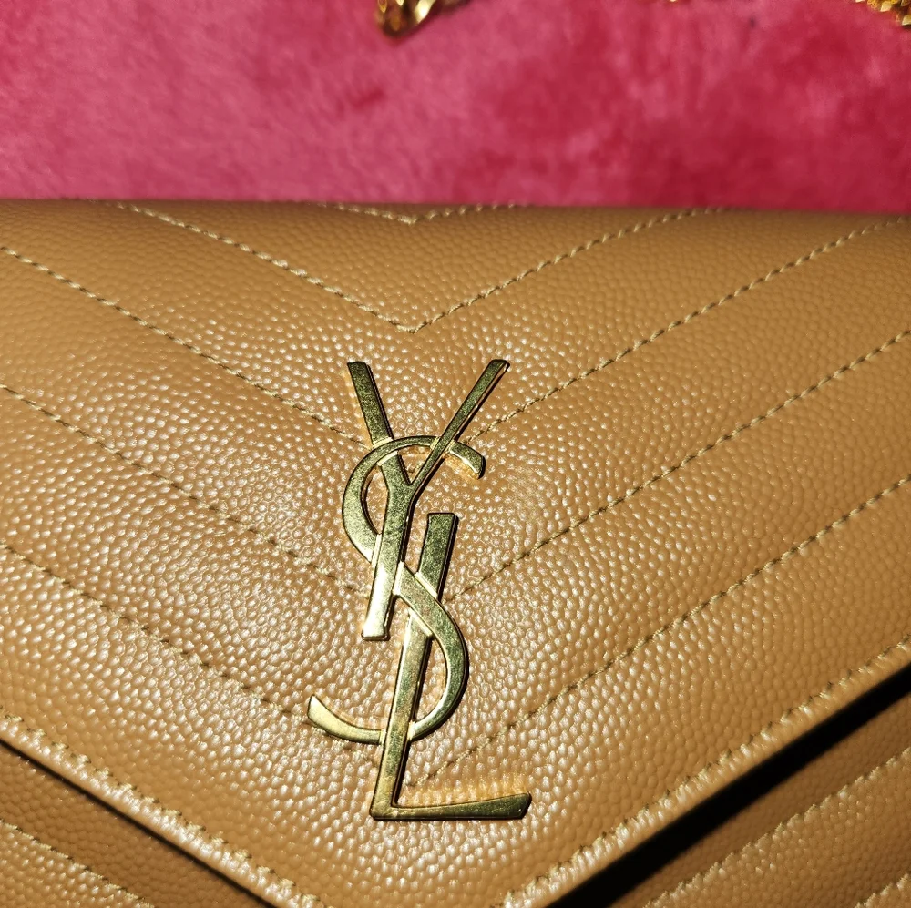 Saint Laurent YSL Tan CASSANDRE Bag - Picture 3 of 14